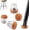 Clear, variant on 24 PCS Extra Small Chair Leg Floor Protectors for Hardwood Floors, Felt Furniture Pads, Chair Table Leg Caps Covers, Floor Protectors for Chair,Round(Black, Fit: 0.35"~0.55")