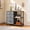 Rustic Brown, variant on GALAXHERO 3 Drawer File Cabinet, Rolling Printer Stand with Storage, Lateral Fabric Filing Cabinet for Home Office, Rustic Brown Wood Grain, Fits Letter/A4