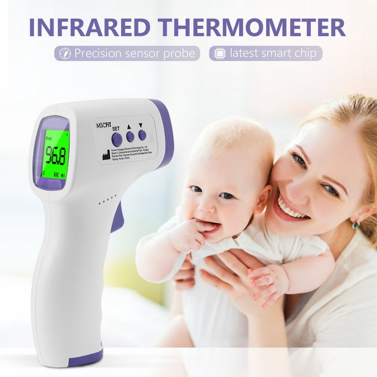 Infrared Thermometer Gun Non-Touch Digital LCD Temperature Fever For Adults  Kids