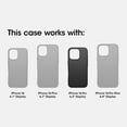 thumbnail image 5 of OtterBox iPhone 16 Pro (Only) - React Series Case - Black Crystal (Clear/Black) - Snaps to MagSafe - Ultra-Thin - Non-Retail Packaging, 5 of 7