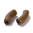 thumbnail image 2 of Opaque Acrylic Beads Curved Tube Olive 34.5x13x11mm Hole: 3.5mm about 155pcs/500g, 2 of 6