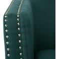 thumbnail image 5 of Christopher Knight Home Octavia Contemporary Fabric Swivel Chair, Green, Black 31.25D x 30.25W x 31.25H in, 5 of 8