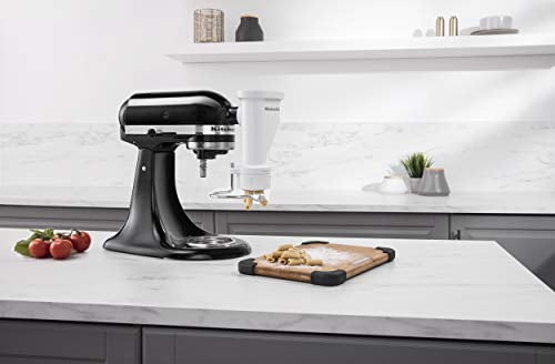 kitchenaid ksmpexta gourmet pasta press attachment with 6 interchangeable pasta plates