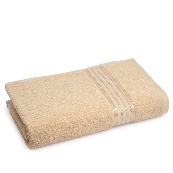 Himêya 100% Cotton Bath Towels 380 Gsm | Large Size Bath Towel For Men & Women (Desert Sand)