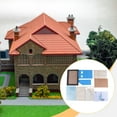 thumbnail image 3 of Yinanstore 1/35 Building Model Kit Architecture Model DIY Diorama Premium, Ornament Unfinished, Unpainted Scenery Layout Micro Landscape Style A, 3 of 8