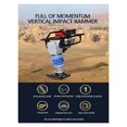 thumbnail image 2 of Soil Tamping Rammer Compactor Petrol Gasoline Handheld Engine Compactor Impact Rammer ,Wide Applications, 2 of 6