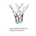 thumbnail image 2 of IFANLANDOR 1pc Durable Chain Basketball Net for Training and Recreation High Density Material for Performance, 2 of 8