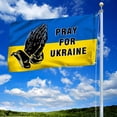 thumbnail image 2 of Flagwix Ukraine Flag Pray For Ukraine Grommet Flag TRL1834GF - 4x6 ft., No Flag Pole Rings, 2 of 6