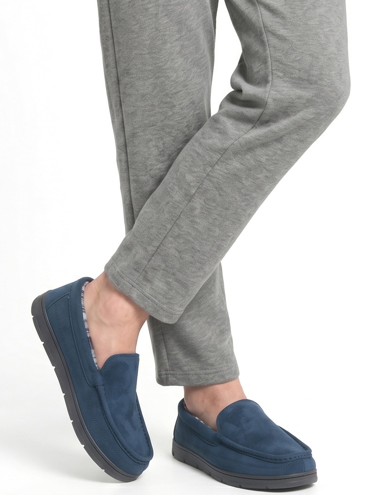 George Men's Flannel Lined Slipper