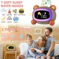 thumbnail image 4 of Hansang Alarm Clock for Kids, Ok to Wake Clock, Sleep Training Digital Clock with 5 Night Light, 4 of 9