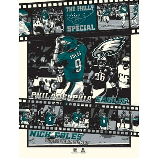 Philadelphia Eagles: Super Bowl 52 Moments Mural - NFL Removable Wall Adhesive Wall Decal Giant 48W x 36H