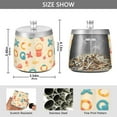 thumbnail image 2 of Yayeee Ashtray with Lid for Cigarette Smokeless Stainless Steel Home Ash Holder, Beach Pattern, 2 of 7