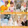 thumbnail image 5 of Ihvewuo Acrylic Fillable Cake Stand Clear Cake Riser Cylinder Cupcake Stand Decorative Cake Display Round Cake Display Stand Reusable Cake Holder for Party Wedding Birthday 5.9in 7.87in 9.8in, 5 of 11