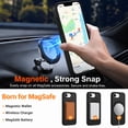 thumbnail image 3 of Atgdluk® Magnetic Shockproof for iPhone 17e / 16e Case, Compatible with MagSafe Protection Phone Case with Raised Camera Edge, Black, 3 of 7