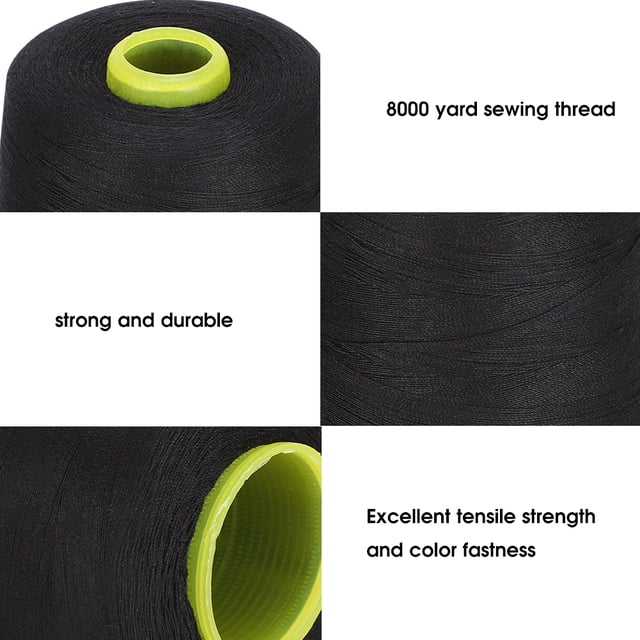8000 Yards High Grade Polyester Sewing Machine Thread Household Sewing Accessories