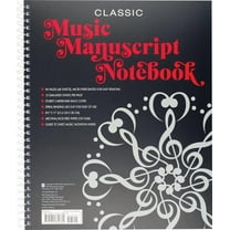 Music Manuscript Notebook (Classic), (Hardcover)