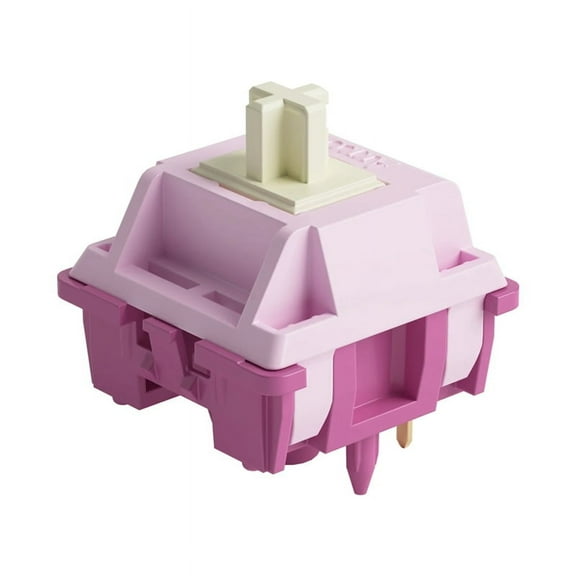 45Pcs Creamy Pro Switch 5-Pin 30gf Paragraph Compatible with MX Mechanical Keyboard