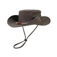 thumbnail image 2 of QSAWXQZ Men's Wide Brim Outdoor Hat Foldable Chin Strap Embroidered Sun Protection Bucket Hat Free Size, 2 of 6