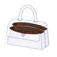 thumbnail image 3 of Organizador de bolsos liviano DGAZ para bolso con asa Coco de Chanel, interior de seda y papel Dupont para bolsos de lujo, 3 of 4