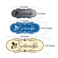 thumbnail image 5 of Designer Sustainable Sign (Blue) - Small, 5 of 5
