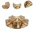 thumbnail image 6 of Esquirla Candy Nut Serving Tray Snack Platter Stylish Candy and Nut Dishes Rotating Seasoning Jar Set Luxury Condiment Box for Cookies amber, 6 of 8