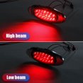 thumbnail image 4 of 4x Red 18-LED Side Marker Lights Truck Trailer RV Clearance Light Waterproof 12V, 4 of 5