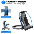 thumbnail image 3 of Seitruly Práctico soporte de agarre para tableta montado en la pared Soporte portátil 2 en 1 para colgar para teléfono móvil de 4 .5  Relojes inteligentes, 3 of 6