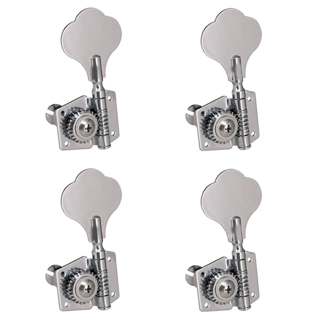 Mosiee Basses Électriques de Haute Qualité 4R4L2R2L Chrome Bass