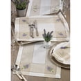 thumbnail image 3 of Saro Lifestyle Embroidered Lavender Hemstitch Placemat (Set of 4), 3 of 3