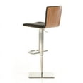 thumbnail image 4 of HomeRoots 282823 Modern Bar Stool - Black, 4 of 5