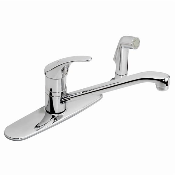 SYMMONS 2.2 gpm 3-Hole Kitchen Faucet with Single Lever Handle in Polished Chrom