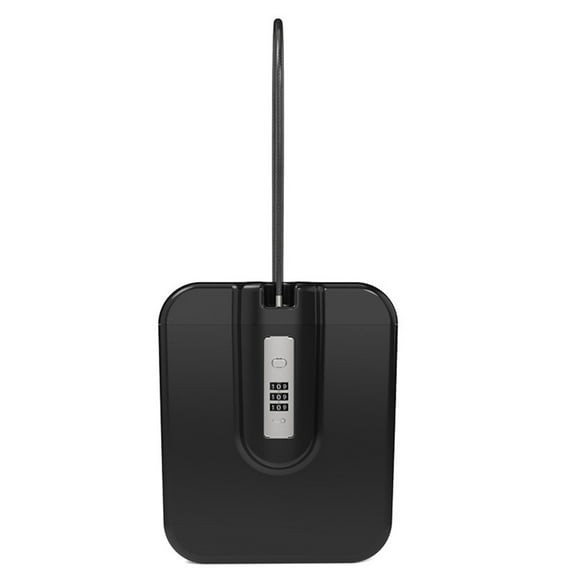 Outdoor Safe Lock Box with Reinforced Cable Secure Attachable Large Capacity