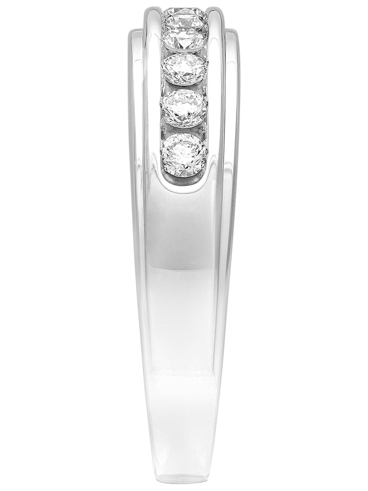 1/3 Carat TW Lab-Grown Diamond Sterling Silver Women's "Cherish" Anniversary Band