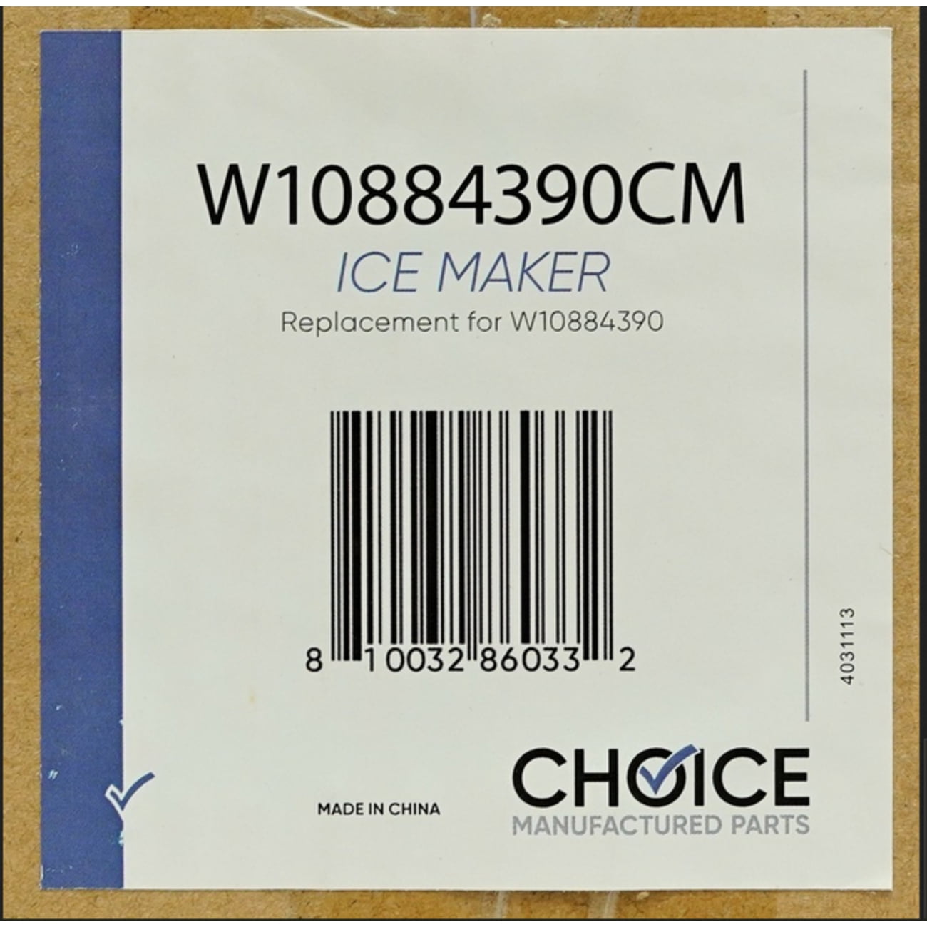 Refrigerator Ice Maker Assembly Replaces For Jenn-Air JFC2089WEP7 JFC2089WEP9 JFC2089WTB7 JFC2089WTB9 JFC2290REM02 JFC2290REM03 JFC2290REP02 JFC2290RTB02 JFC2290RTB03 JFC2290VEM6 JFC2290VEM7