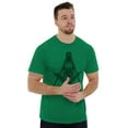 thumbnail image 5 of Illuminati Masonic Square Compass Men's Graphic T Shirt Tees Brisco Brands S, 5 of 6