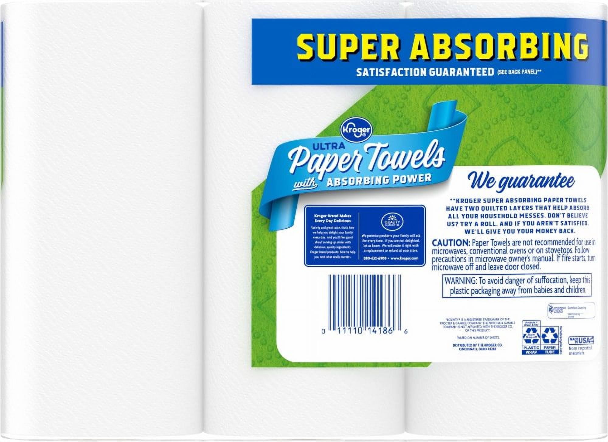 KR Select-A-Sheet Paper Towels Double Rolls 6 rolls - Pack of 1