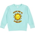 thumbnail image 2 of Inktastic Little Ray of Sunshine Cute Smiling Yellow and Orange Sun Toddler Sweatshirt, 2 of 4