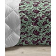 thumbnail image 3 of Jellyfish Down Alternative Comforter, Image of Ammonites Jelly Fishes and Sea Shells in Repeated Pattern, Microfiber Quilt for All Season, 5 Sizes, Eggplant and Grey Pink, by Ambesonne, 3 of 3
