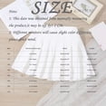 thumbnail image 3 of Resicozy Girls Pleated Skirt School Uniform Skort Elastic Waist A-Line Casual Skirt for Toddler Girls 2-14 Years Navy 120, 3 of 5