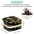 thumbnail image 5 of Hedgehog Travel Portable Square Jewelry Stand Organizer Storage Box for Rings, Earrings, Necklaces, Bracelets - Suitable for Girls and Women, 5 of 6
