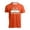 A1-Orange1981, variant on XIAONU Mens Letter Print Tee Crew Neck Short Sleeve Daily Casual Shirts