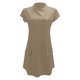 thumbnail image 4 of Vestido informal corto de manga corta liso y sexy de corte ajustado y cintura alta para mujer - Poliéster ligero, bolsillos, varias tallas, 4 of 5