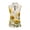 Butterfly and Sunflower Pattern, variant on Butterfly and Sunflower Pattern Womens Sleeveless Golf Shirt for Ladies Half Zip Casual Breathable Sleeveless Golf Tennis Shirts XS - 2XL