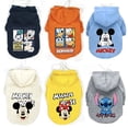 thumbnail image 2 of Otoño Disney ropa para perro mascota cordón perro sudaderas con capucha Mickey invierno cálido cachorro pequeño mediano perros sudadera francés Chihuahua Pug Tan Jianjun unisex, 2 of 2