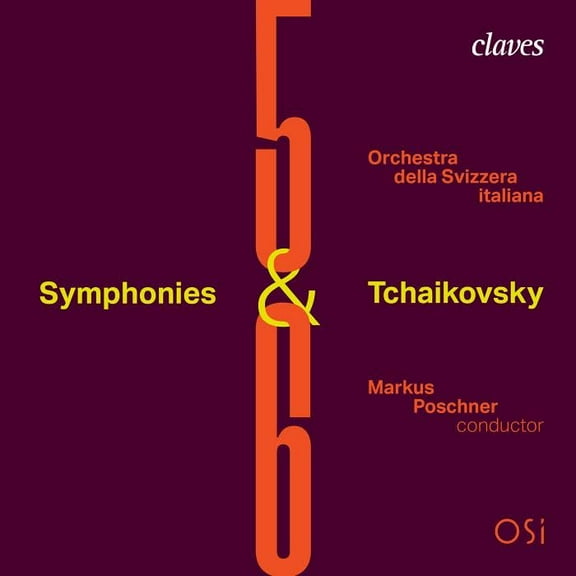 Pyotr Il'yich Tchaikovsky Tchaikovsky: Symphonies 5 & 6 (CD) Album Digipak