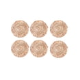 thumbnail image 4 of 20pcs Mini sombrero de paja hecho a mano Creativo tejido a mano gorro de muñeca Sombreros de paja decorativos delicados, 4 of 5