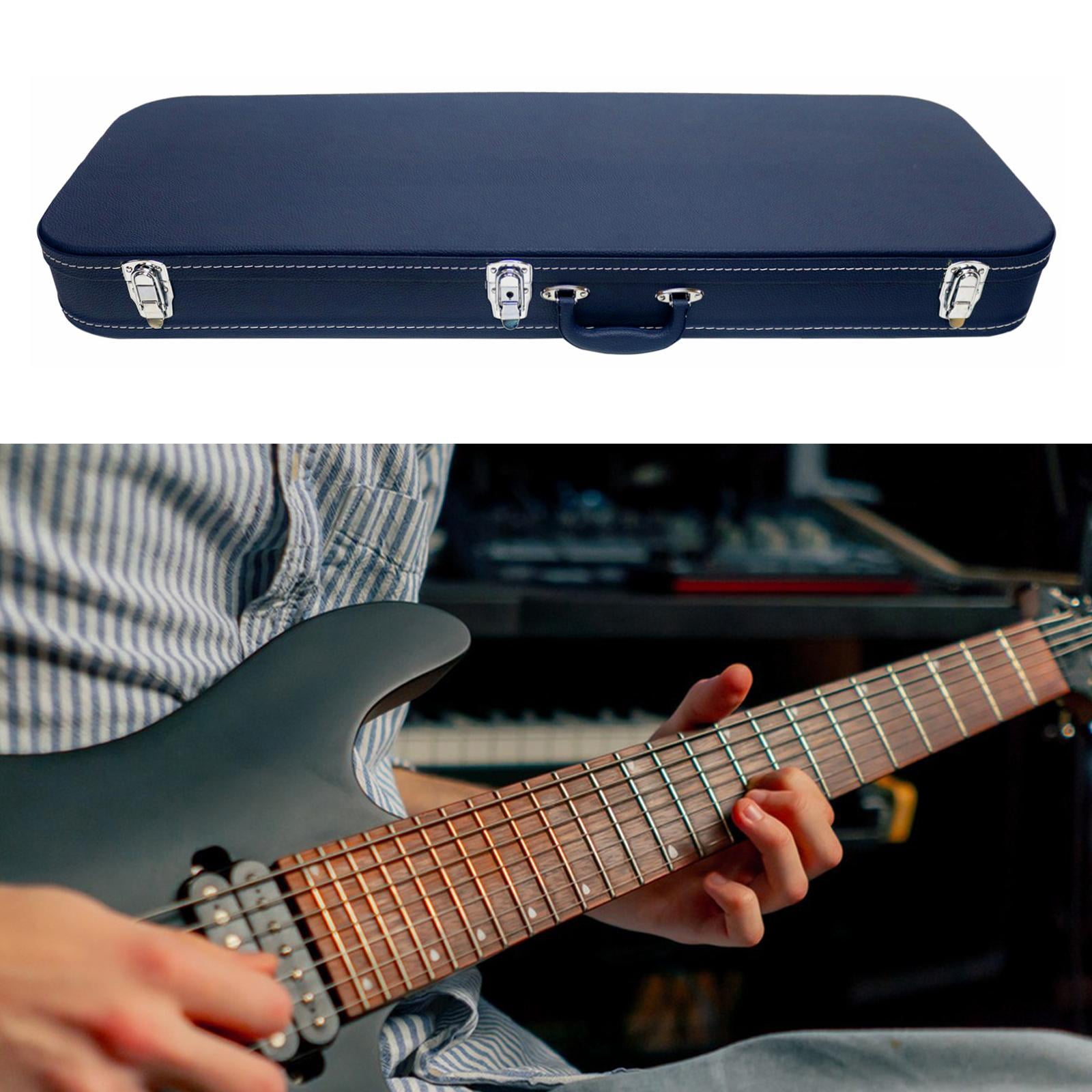 Runquan Sac de Guitare Électrique Basse Étui Rembourré pour Guitare Étui Rigide Épais