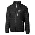 thumbnail image 2 of Men's Cutter & Buck Black Atlanta Falcons Rainier PrimaLoft Eco Insulated Full-Zip Puffer Jacket, 2 of 3