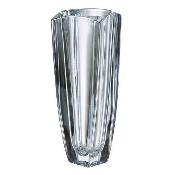 Barski - European Glass - Crystalline - Vase - 13" Height - Made in Europe