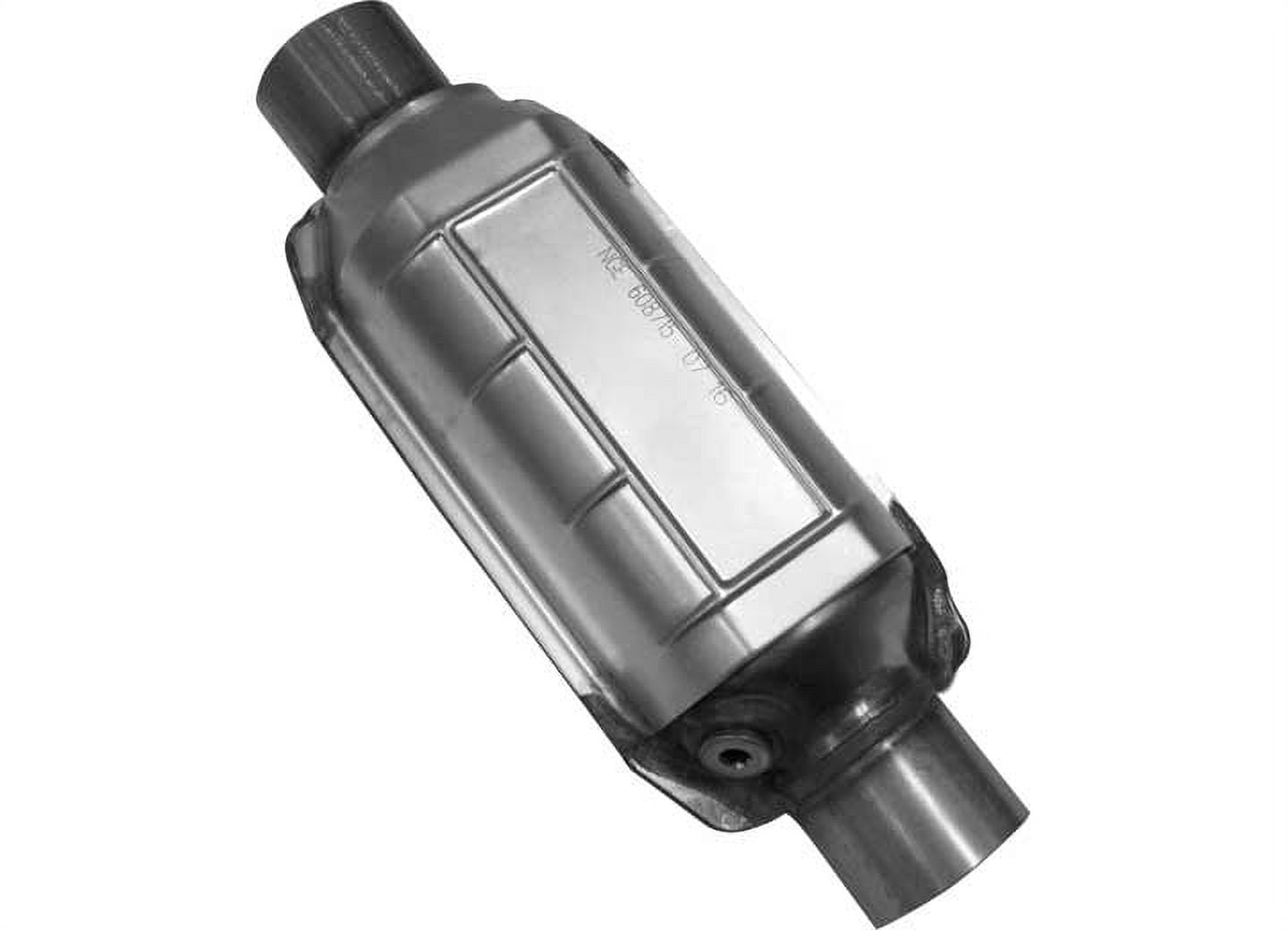 4IN ROUND 10IN BODY 14IN OAL CENTERCONVERTER - UNIVERSAL Fits select: 1996-2002 HONDA ACCORD, 2008 TOYOTA SCION